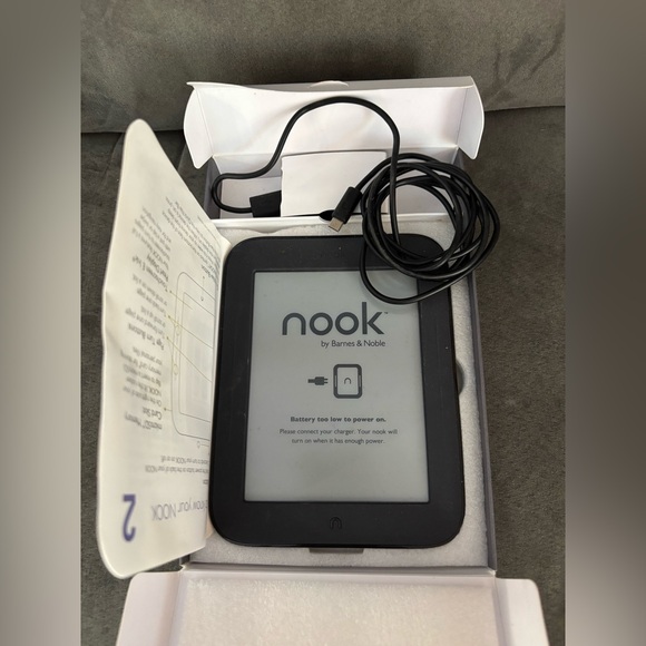 Nook Other - Nook- Simple Touch Reader - opened box but never really used . Price to sell 😊